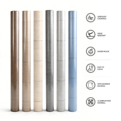 Soft Touch Comfortable Self Adhesive Floor Stickers Underfoot Decorative