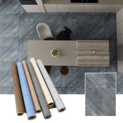 0.5mm Eco Friendly Pvc Self Adhesive Floor Stickers Decoration Material