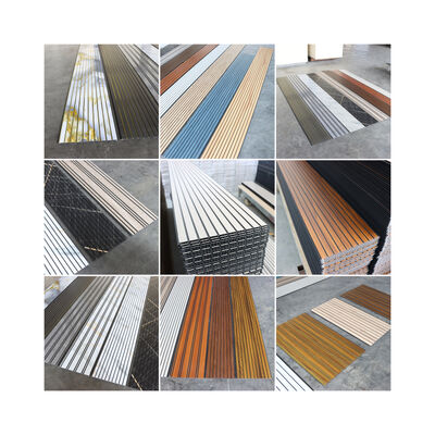 Superior Moisture Rot Resistance PVC Fluted Wall Panel Used in restaurants hospitals laboratories