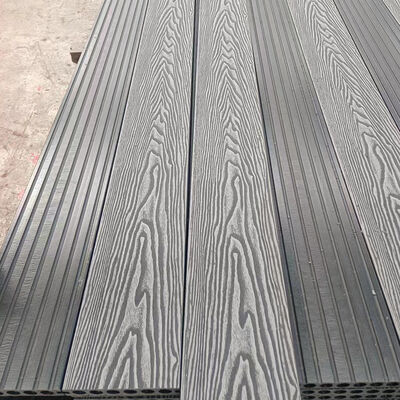 Long-Life Outdoor WPC Decking | Waterproof Composite Wood Plastic Floor with Hollow Core Design