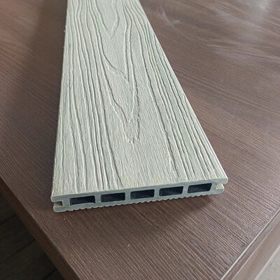 Easy Install Outdoor WPC Decking | Waterproof Hollow Composite Wood Plastic Flooring for Garden Use