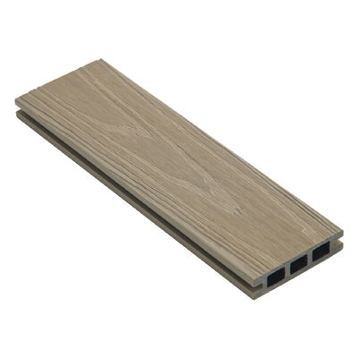 Outdoor Hollow WPC Composite Decking | Colorful Waterproof Co-Extrusion Wood Plastic Floor for Garden Projects