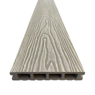 Outdoor Hollow WPC Composite Decking | Colorful Waterproof Co-Extrusion Wood Plastic Floor for Garden Projects