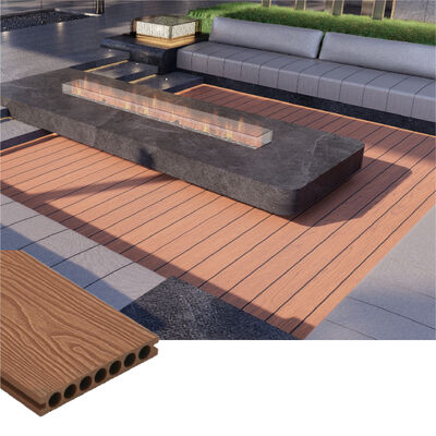 High Durability WPC Decking Outdoor Waterproof Composite Flooring for Exterior Garden Applications