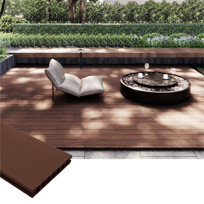 Outdoor Waterproof WPC Decking Boards for Poolside and Landscape Projects with Weather Resistance