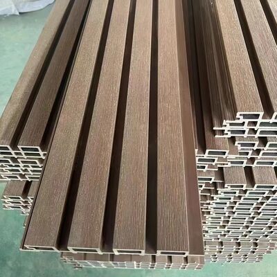 Tongue and Groove Low Maintenance Wpc Acoustic Wall Panels Exterior Building Decoration