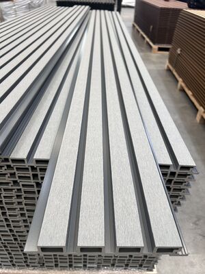 Durable Fireproof outdoor WPC Composite Toungue And Groove Wall Panels PVC Wall Cladding