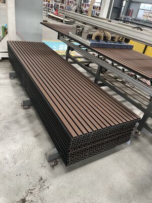 Best Selling Fireproof Wpc Wood Composite  219x26 Outdoor Wall Panel Cladding Co Extrusion Style