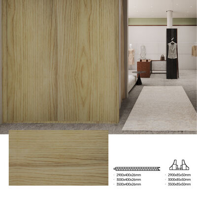 PVC Wall Panel Partition Interior Decorative Board Waterproof Divider For Room Space