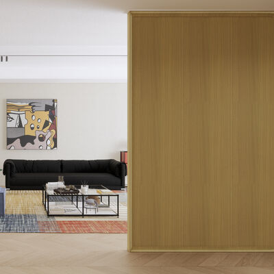 Waterproof Fireproof Moisture Proof PVC Partition Panel For Office Interior Decoration