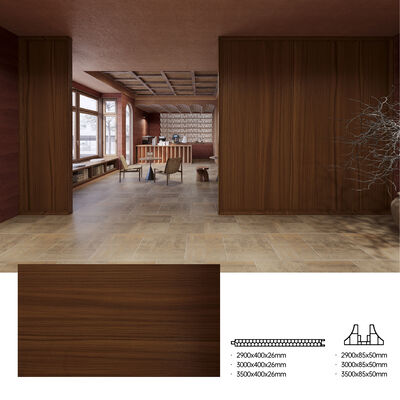 Lightweight Waterproof Fireproof PVC Wall Panel For Office Space Partition