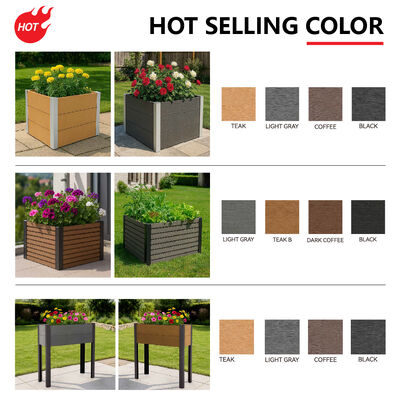 Large Raised Garden Bed Planter Box For Outdoor Vegetable Flower Herb Garden