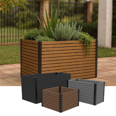 Durable Raised Garden Bed For Backyard Patio Outdoor Planting Garden Landscaping
