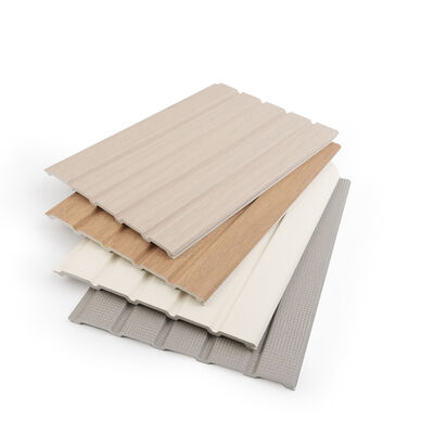 Waterproof Indoor WPC Wall Panel Easy Install Fluted Wall Cladding for Interior Decoration