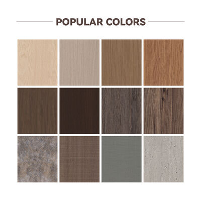 Modern Wood Grain Fluted Design WPC Wall Panel Waterproof Indoor Wall Cladding for Living Room and Bedroom