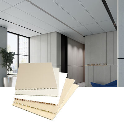 Lightweight Aluminum Honeycomb Panel / Honeycomb Aluminium Sheet 1220 × 2440mm