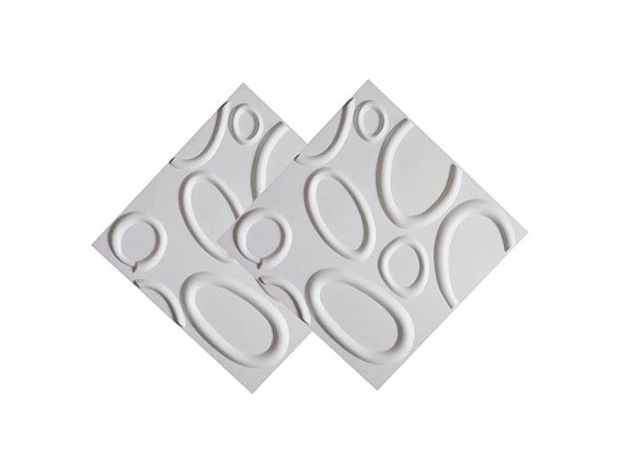 Home Decorative Modern 3D Wall Panels PVC For Home Interior
