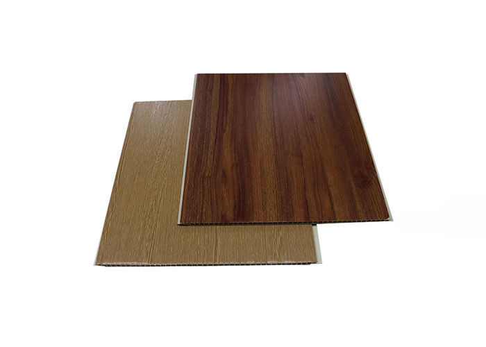 Laminated 400x9mm 600x9mm PVC Wall Panels For Interior Wall Decoration