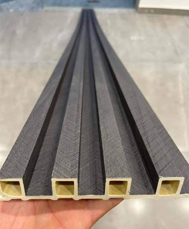 Interior Wall Decoration Indoor Wpc Decorative Wall Panel Wood Plastic Composite