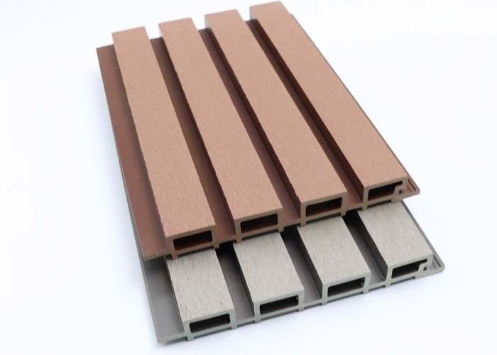 Outdoor Wood Plastic Composite Wall Panel 26mm Decoration Cladding Exterior Wall Panels