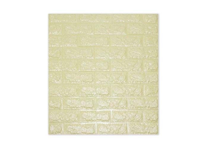 Self Adhesive PE Foam Wallpaper For Living Room Peel And Stick Wall Sticker