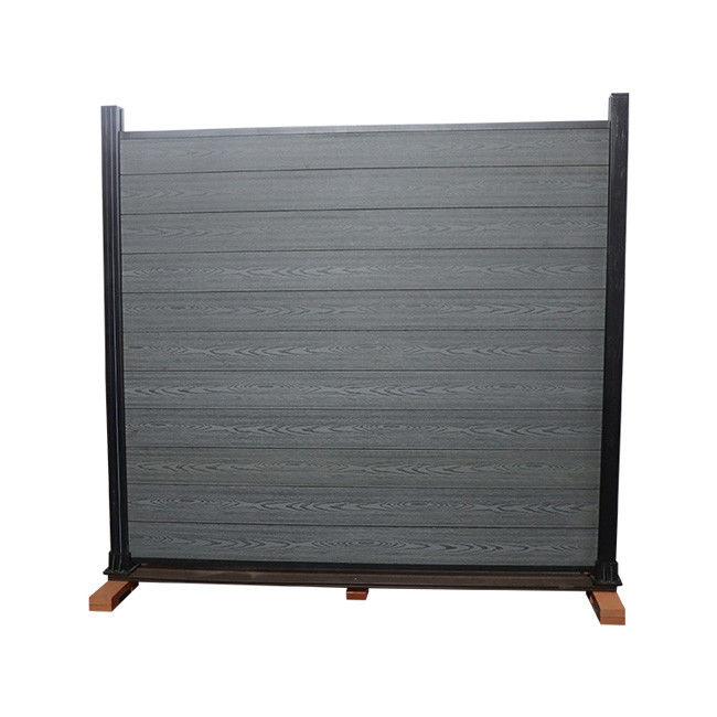 1.8m X 1.8m Wpc Fence Panels Embossed Co - Extrusion Outdoor Home Boards