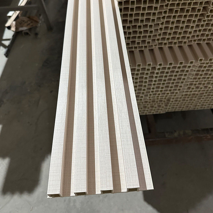High Quality Fluted Composite Wpc Interior Wall Cladding Colorful