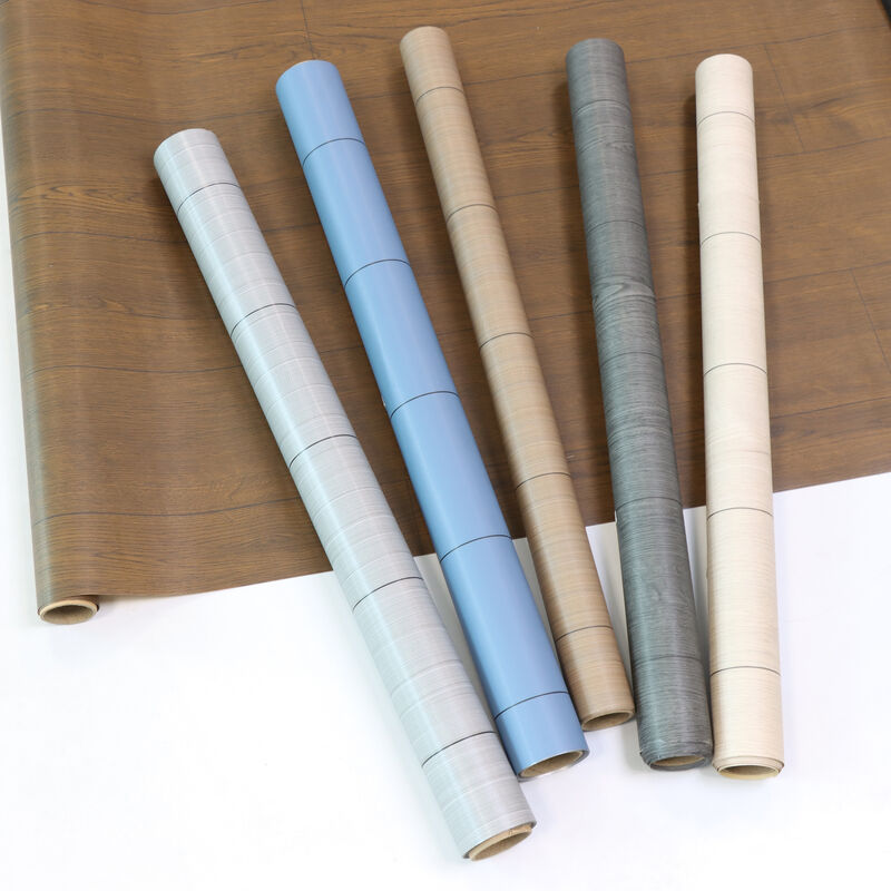 Premium 0.3mm Self Adhesive Vinyl Flooring Sticker For Home Office