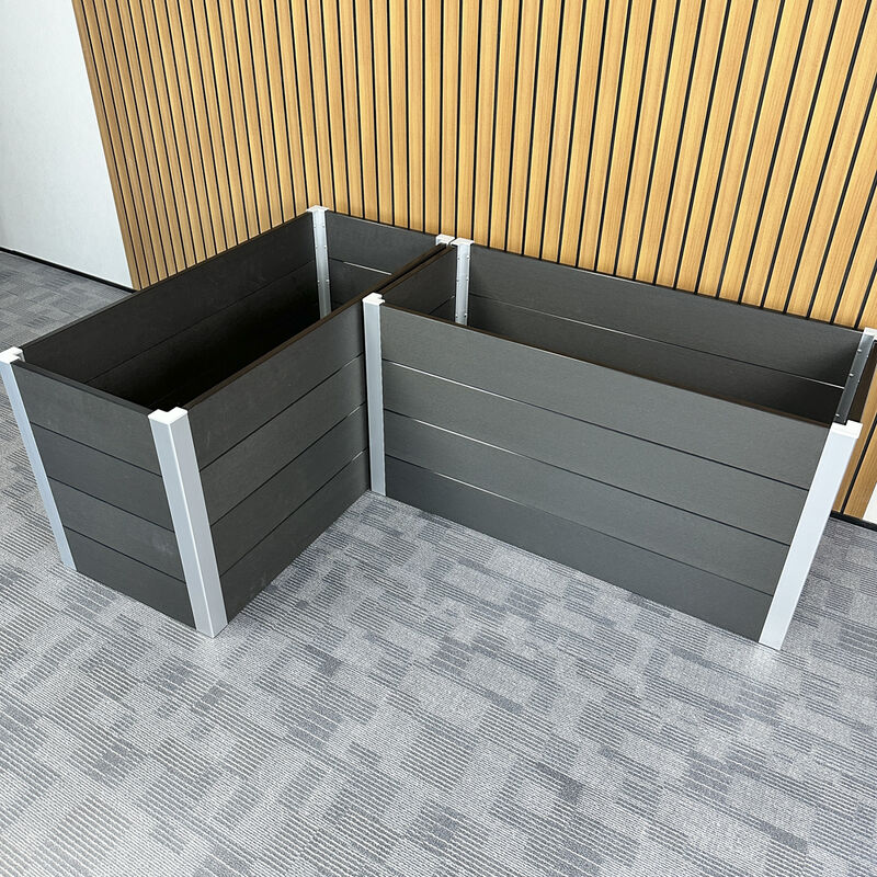 Outdoor Raised Garden Bed Planter Box With Waterproof Fire Retardant Eco Friendly Material For Backyard Planting