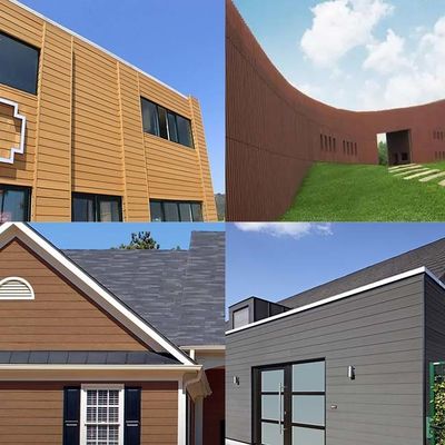 HDPE Exterior WPC Wall Panel Waterproof WPC Wall Cladding 219x26mm
