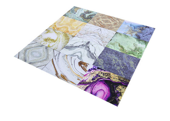 1220x2440mmx3mm PVC Marble Sheet 3D Printing UV Panel Decorative