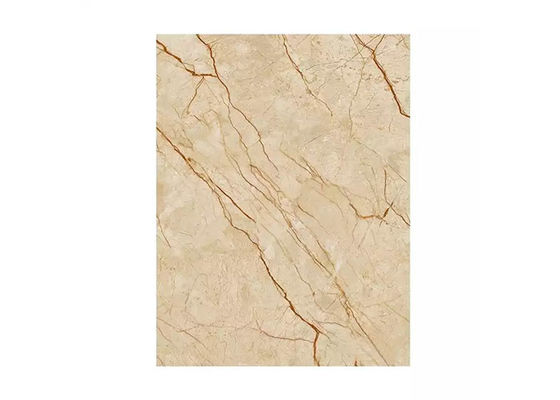 High Glossy Waterproof PVC Marble Sheet Decorative UV Wall Panels