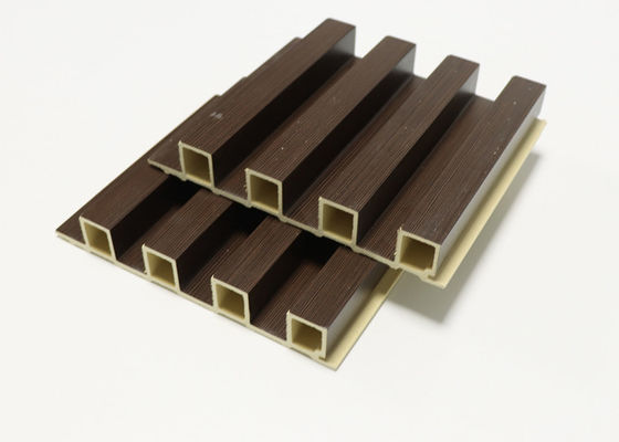 Wood Plastic Composite Interior WPC Wall Panel Fluted WPC Wall Panel