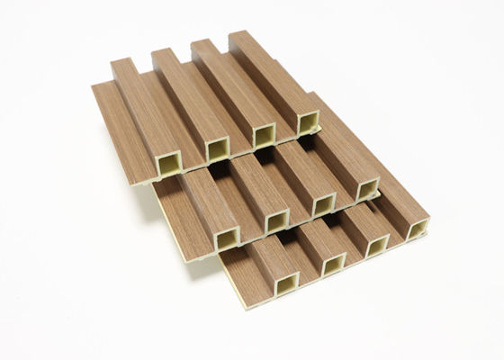 15cmx9mm Interior WPC Wall Panel 16.5cmx2.5cm Waterproof Fluted Wall Panel