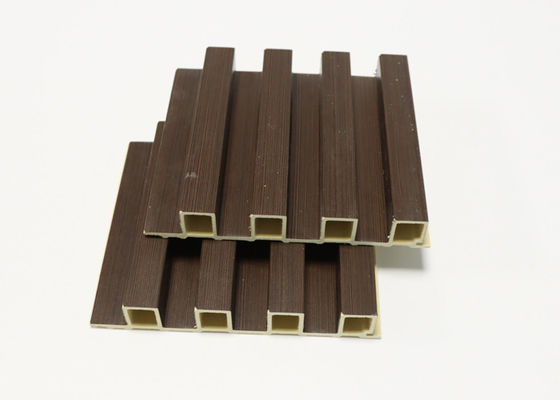 15cmx9mm Interior WPC Wall Panel 16.5cmx2.5cm Waterproof Fluted Wall Panel