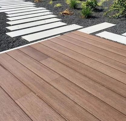 140x25mm Composite Deck Boards Wood Plastic Composite Decking For Garden