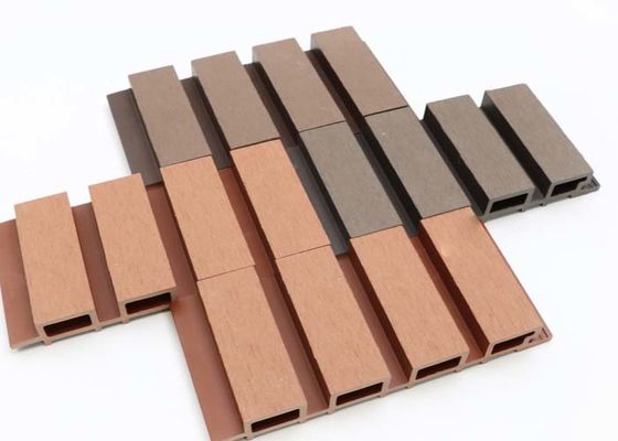 Outdoor Wood Plastic Composite Exterior Wall Cladding PVC WPC Wall Panels