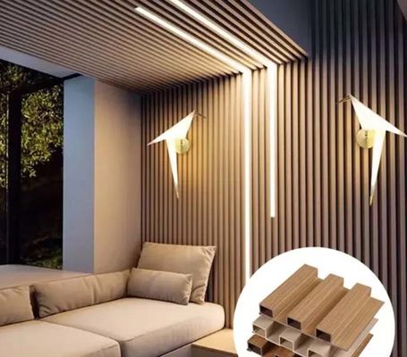 Wood Plastic Composite Interior WPC Wall Panel Indoor WPC Wall Panel