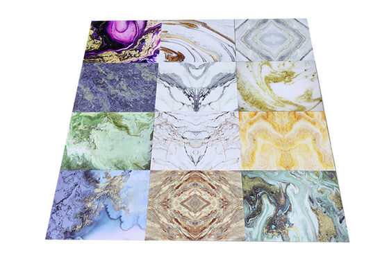 PVC UV Marble Sheet 1220x2800mm Interior Wall Decotion Waterproof