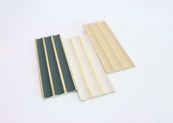Interior Decorative Plastic Fluted Wall Panel Easy Installation PS Wall Panel
