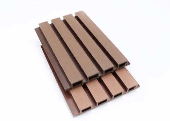 High Glossy Luxury Exterior WPC Wall Panel Outdoor Wall Panel Waterproof Co Extrusion