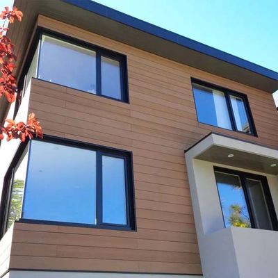 High Glossy Luxury Exterior WPC Wall Panel Outdoor Wall Panel Waterproof Co Extrusion