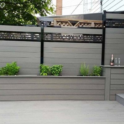 High Glossy Luxury Exterior WPC Wall Panel Outdoor Wall Panel Waterproof Co Extrusion