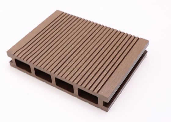 Waterproof Garden PVC Wall WPC Panel For Outdoor Anti Slip Decoration Eco Friendly