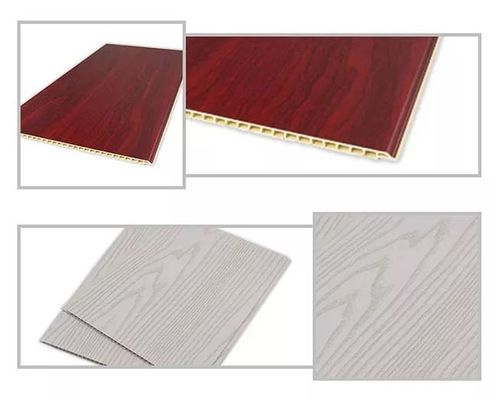 Laminated UV Coated Interior PVC Wall Panels Heat Insulation