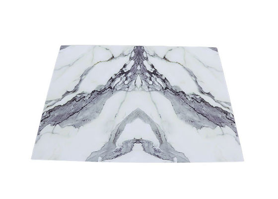 1.22x2.8mx3mm Decorative Plastic Panels For Walls Luxury High Glossy Waterproof