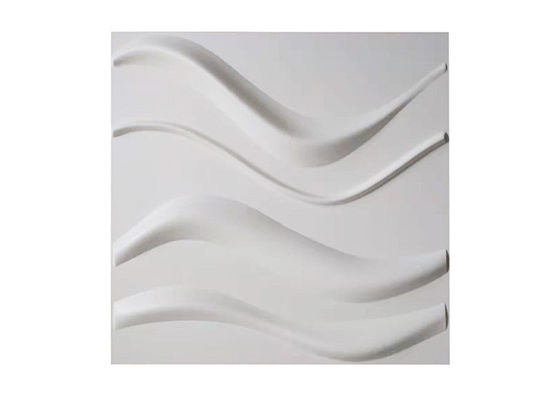 Fireproof Modern Art Rich Models PVC 3D Wall Panel For Indoor Decoration