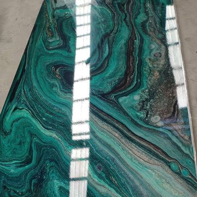 3D Printing PVC Marble Sheet UV Marble 1220x2440 Mm For Wall Decoration