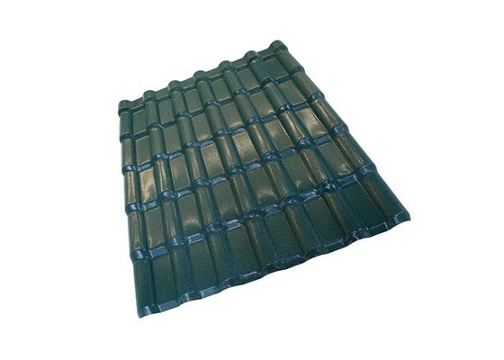 ASA Synthetic Resin PVC Roof Tile Corrugated UPVC Plastic Roofing Sheets