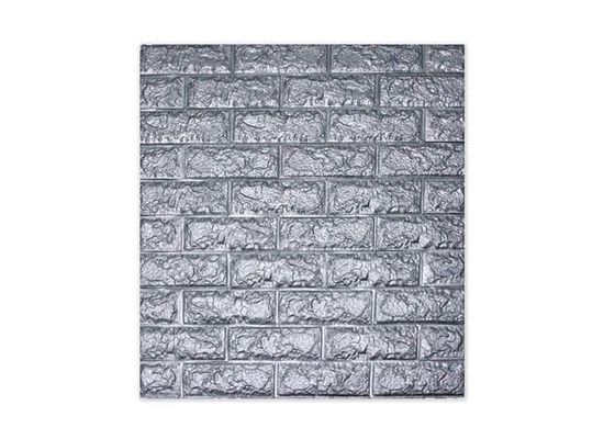 Self Adhesive 3D Foam Brick Decorative Foam Wall Sticker Roll For Living Room Decor